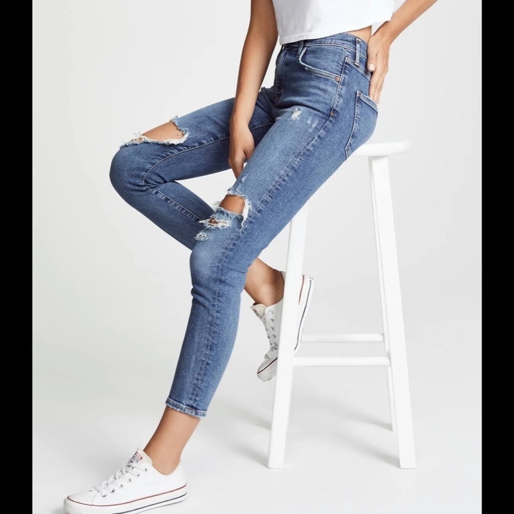 Agolde Jeans Agolde Sophie High Rise Crop Skinny Jeans size 26
